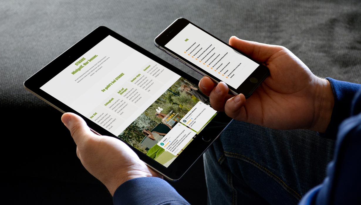 stroke minigolf Website